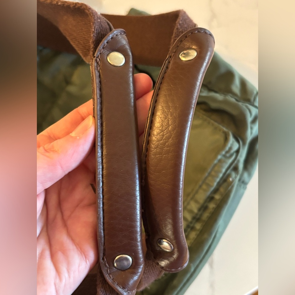 Green & Brown Nylon Tyler Rodan Tote Bag - Picture 11 of 12